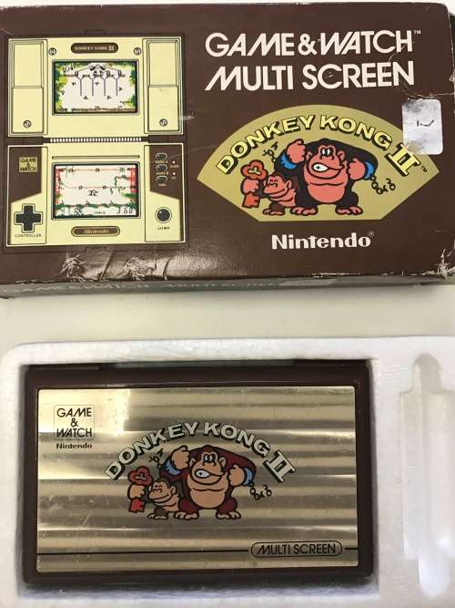 Nintendo Donkey Kong II with original box  - WOW!!!